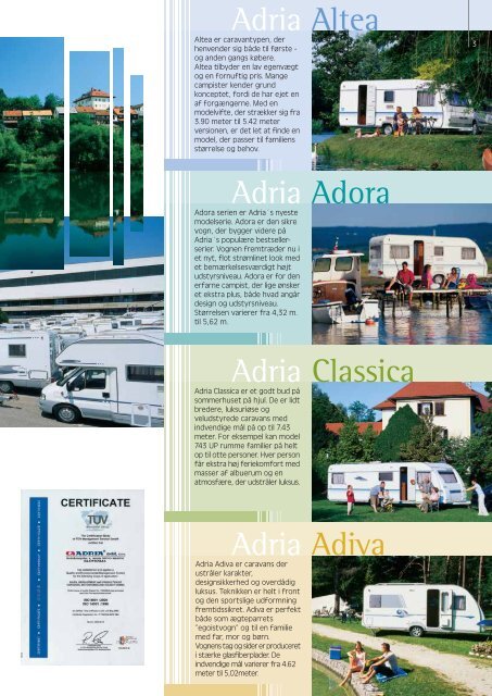 Download brochure - ADRIA DANMARK