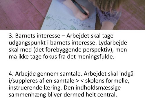 Workshop 7 - Skriftsprog i dagtilbud