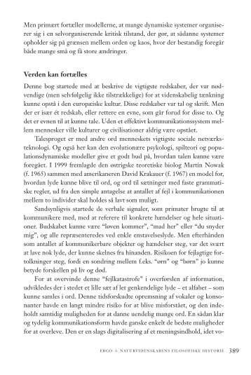 verden kan fortælles