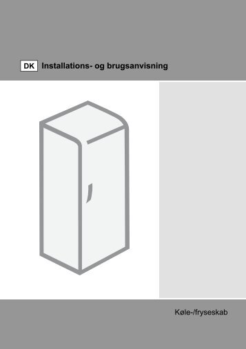 DK Installations- og brugsanvisning - Bilka