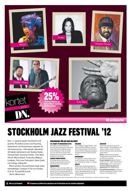 Stockholm Jazz Festival 2012 - About