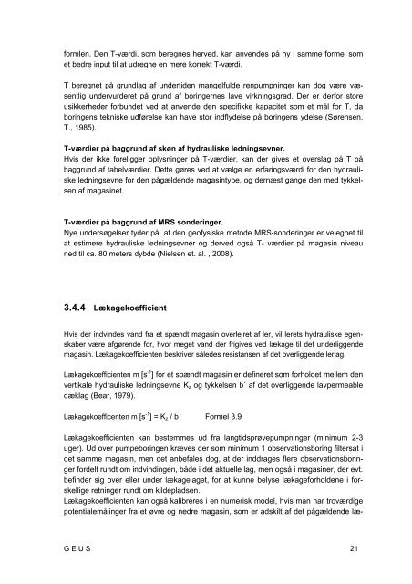 Udpegning af indvindings- og grundvandsdannende oplande (Del 1)