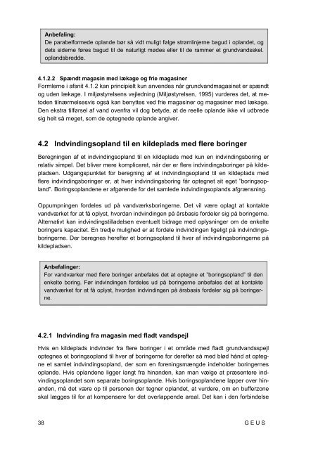 Udpegning af indvindings- og grundvandsdannende oplande (Del 1)