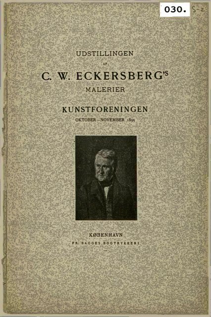 C. W. ECKERSBERG*