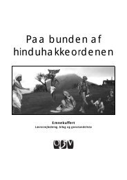 Paa bunden af hinduhakkeordenen - Oplysningscenter om den 3 ...