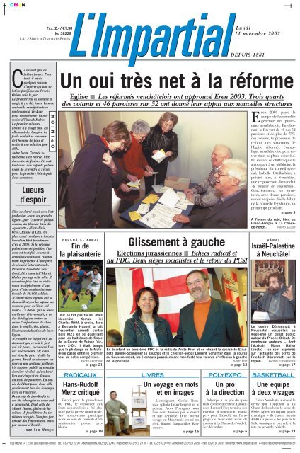 Edition Du 11 Novembre 2002