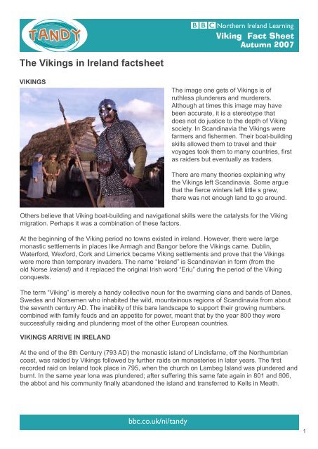 The British Isles - Vikings 793 AD Mac OS