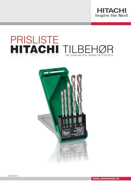 Last ned PDF - Hitachi Power Tools AS
