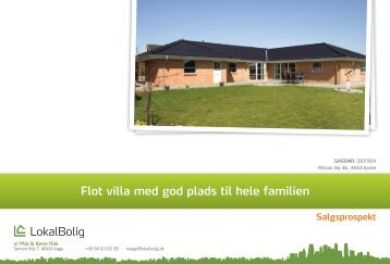 Flot villa med god plads til hele familien - myestate.dk