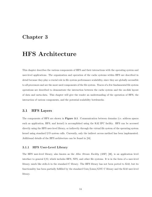 Performance Analysis and Optimization of the Hurricane File System ...