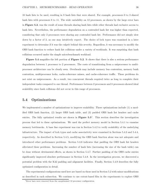 Performance Analysis and Optimization of the Hurricane File System ...