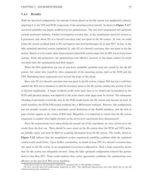 Performance Analysis and Optimization of the Hurricane File System ...