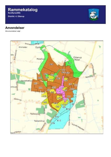 Anvendelser - Kommuneplan for Nordfyns Kommune