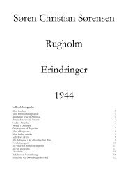 Søren Christian Sørensen Rugholm Erindringer 1944