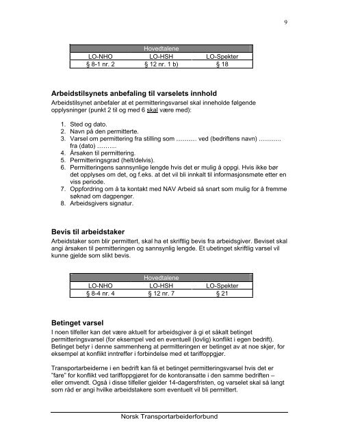 Last ned heftet om permitteringer (pdf) - Truckers.no