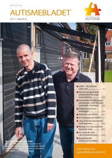 Medlemsblad nr. 5, 2012 - Landsforeningen Autisme