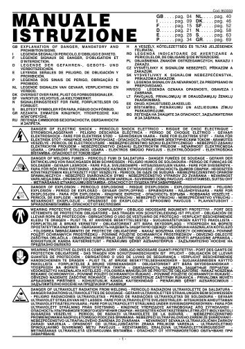 MANUALE ISTRUZIONE - Telwin