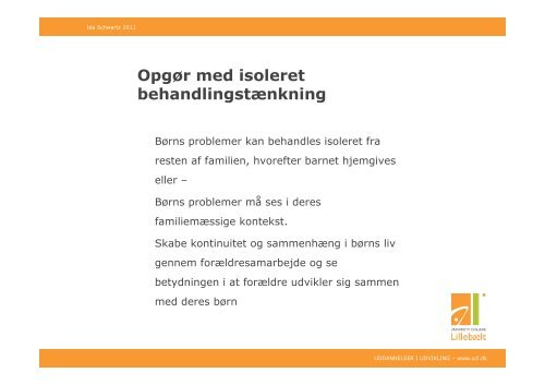 Forældresamarbejde set fra barnets perspektiv - Servicestyrelsen