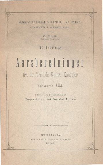 for Aaret 1883.
