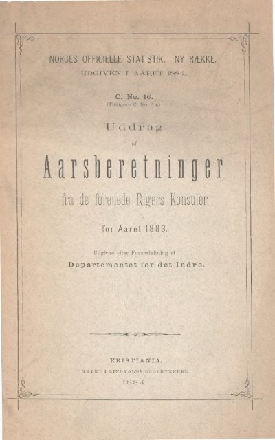 for Aaret 1883.