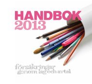 KL-Handboken 2013 - Försäkrad via jobbet