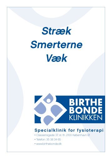 Stræk Smerterne Væk - Birthe Bonde Klinikken