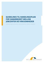 GUIDELINES tIL haNDLINGSpLaN - Arbejdsmarkedsstyrelsen