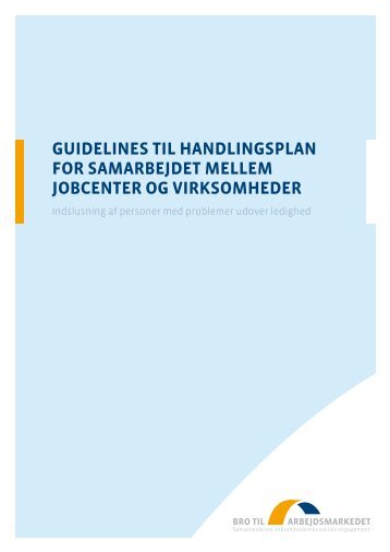 GUIDELINES tIL haNDLINGSpLaN - Arbejdsmarkedsstyrelsen