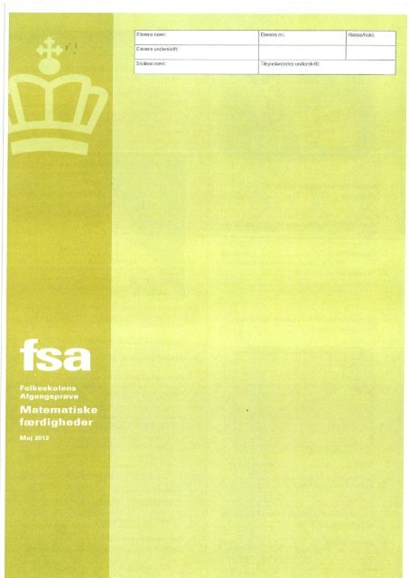 FSA maj juni 2012 - gabor.dk