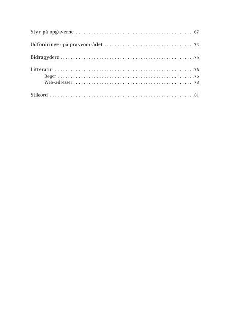 Prøvehåndbog for skoleledere – ansvar og opgaver - Dafolo