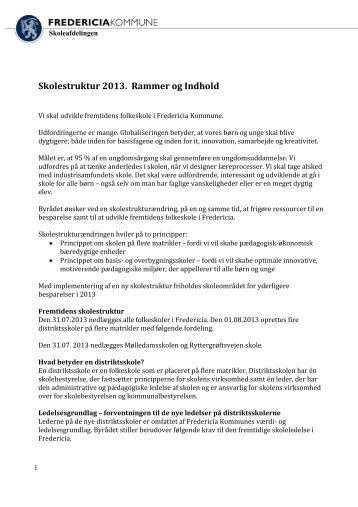 Politisk notat af 20 marts om ny skolestruktur.pdf - Fredericia ...