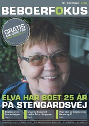 PÅ STENGÅRDSVEJ - Bydelsprojekt 3i1