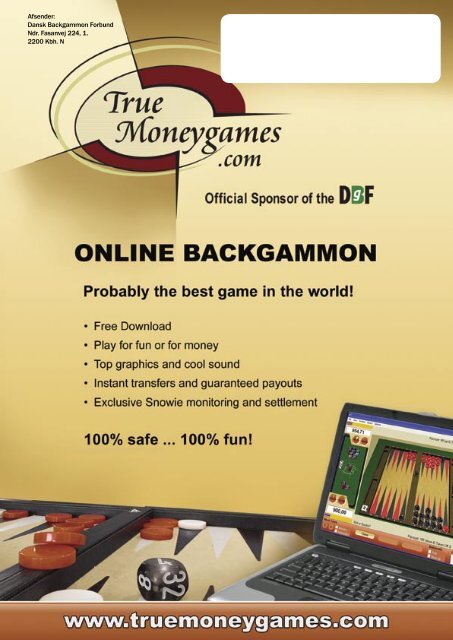 Gammon 108.indd - Dansk Backgammon Forbund