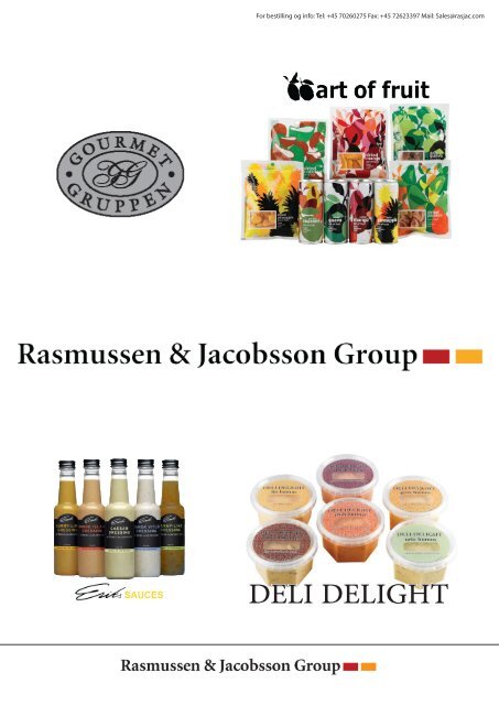 Download produktkatalog (pdf) - Rasmussen & Jacobsson Group APS