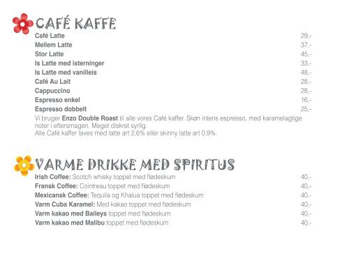 Vores Cafe tilbyder - Kok Amok