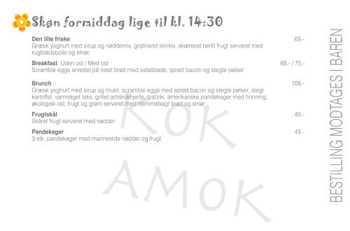 Vores Cafe tilbyder - Kok Amok