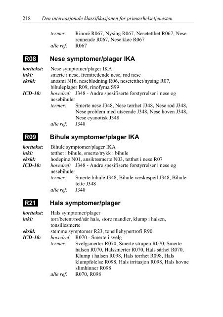 ICPC-2 - KITHs