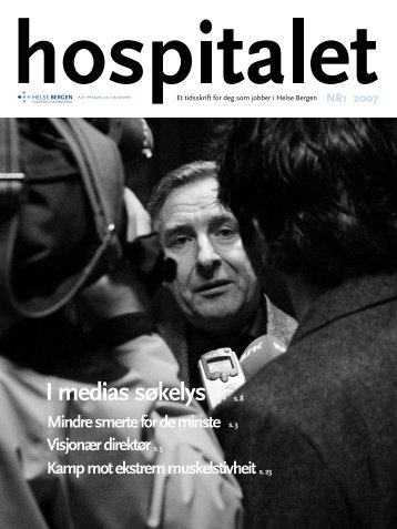 Hospitalet 2007 Nr 1.pdf - Helse Bergen