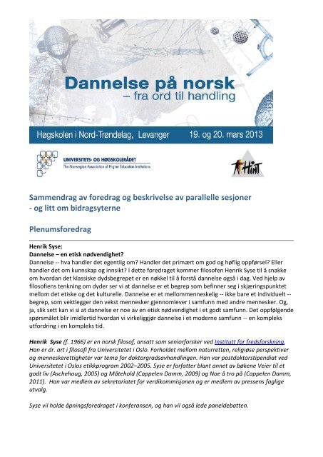 Vedlegg til program 15.03.pdf - Universitets