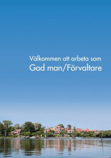 God man/Förvaltare - Karlskrona kommun