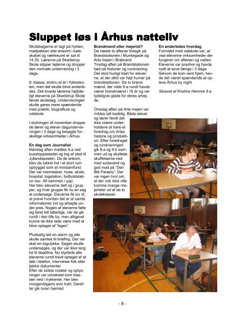 Nr. 7 juni 2007 - Skødstrup Skole