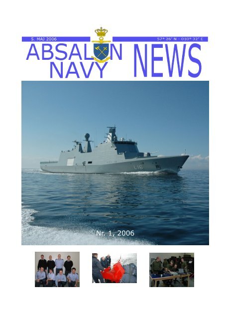 Læs ABSALON Navy News Nr. 1 - 2006 her (pdf)