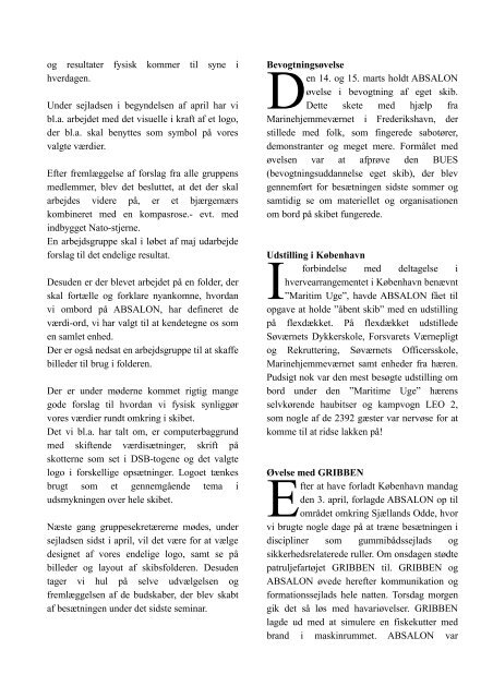 Læs ABSALON Navy News Nr. 1 - 2006 her (pdf)