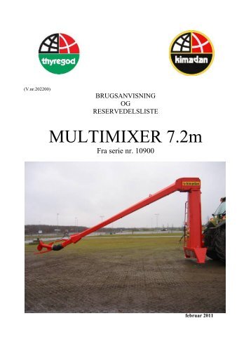 Multi mixer - Thyregod A/S