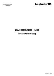calibrator uniq - Bogballe
