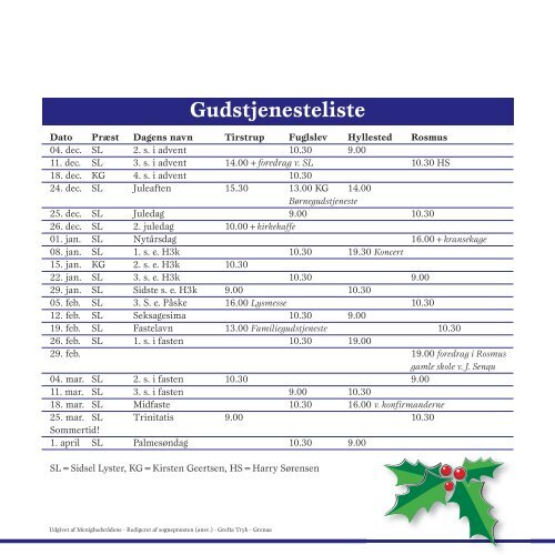 December 2011 - Balle Borgerforening