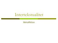 Intertekstualitet - Mono.net