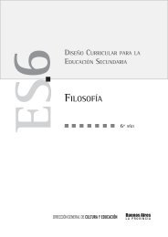 Filosofía - Dirección General de Cultura y Educación