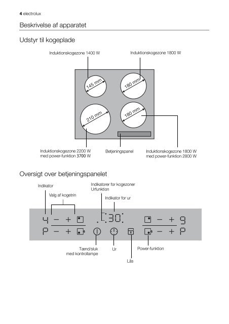 brugsanvisning - Electrolux-ui.com