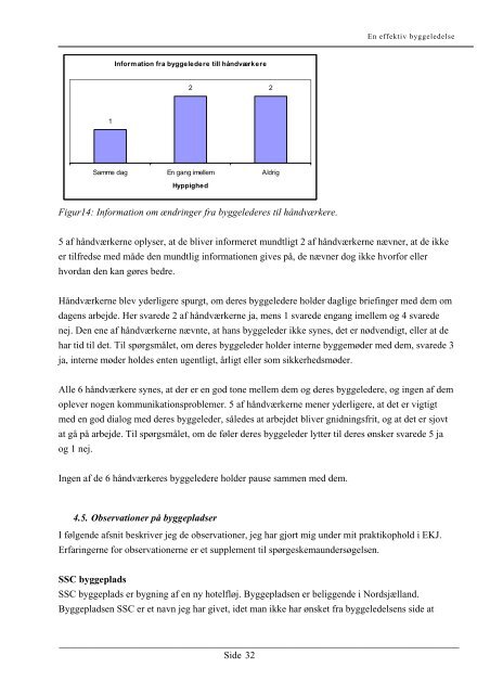 EN EFFEKTIV BYGGELEDELSE - Københavns Tekniske Skole